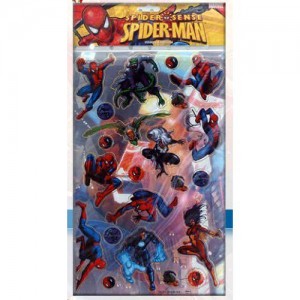 STICKERS PVC SPIDERMAN MARVEL