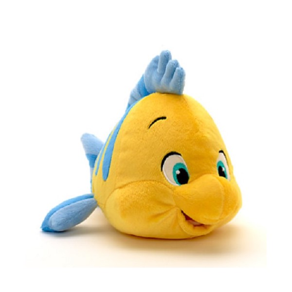 FLOUNDER PESCIOLINO ARIEL PELUCHE 26 CM ORIGINALE DISNEY STORE Enne Store