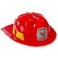 CAPPELLO ELMETTO ELMO POMPIERI IN PLASTICA DURA
