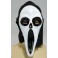 MASCHERA SCREAM FANTASMA MOSTRO PAURA TERRORE CON CAPPUCCIO