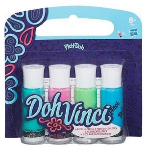 SET RICARICA 4 TUBETTI REFILL DOHVINCI