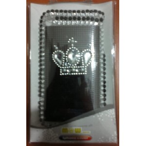 COVER CRYSTAL IPHONE 4 4S CORONA CON SWAROVSKY COVER CRYSTAL IPHONE 4 4S CORONA CON SWAROVSKY