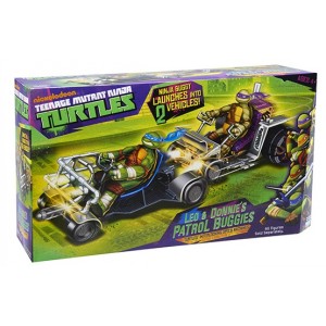 TARTARUGHE NINJA TMNT VEICOLI LEONARDO DONATELLO PATROL BUGGIES