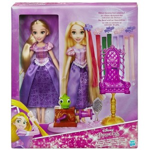 BAMBOLA RAPUNZEL IL SALONE DEL NASTRO REALE CREA EXTENSION - HAIR PLAY DELUXE