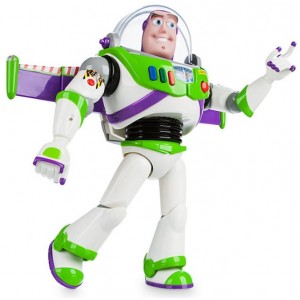 PERSONAGGIO SNODABILE PARLANTE BUZZ LIGHTYEAR TOY STORY DISNEY NEW