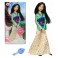 PRINCIPESSE SCINTILLANTI DISNEY MULAN CON SPAZZOLA - BAMBOLA SNODABILE