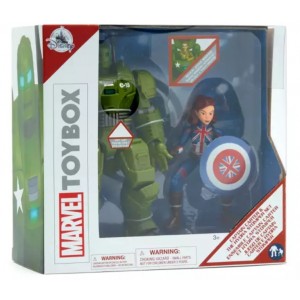 MINI PERSONAGGI SNODABILI CAPITAN CARTER E HYDRA STOMPER TOYBOX AVENGERS