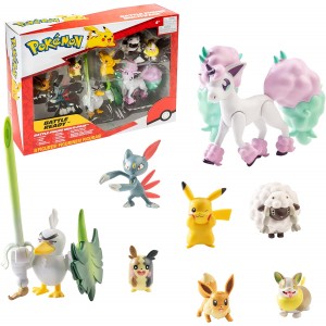 POKEMON BATTLE PACK 8 PERSONAGGI ANCHE DECORAZIONI TORTE