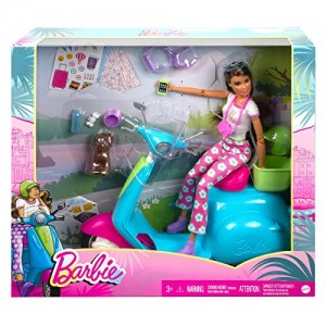 BARBIE SCOOTER CON ACCESSORI MATTEL HGM55