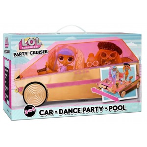 LOL SURPRISE AUTO PARTY CRUISER 3 IN 1