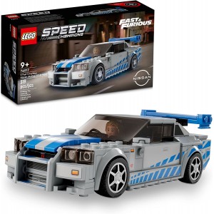 LEGO SPEED CHAMPIONS 76917 2 FAST 2 FURIOUS NISSAN SKYLINE GT-R R34
