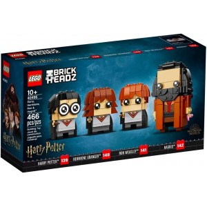 LEGO BRICKHEADZ 40495 HARRY, HERMIONE, RON, HAGRID