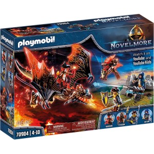 PLAYMOBIL NOVELMORE 70904 ATTACCO DEL DRAGO