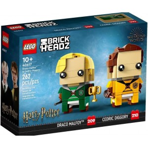LEGO BRICKHEADZ 40617 DRACO MOLFOY E CEDRIC DIGGORY