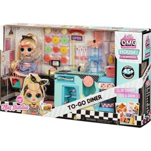 LOL SURPRISE OMG HOUSE OF SURPRISES TO-GO DINER MISS SUNDAE
