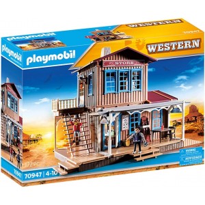 PLAYMOBIL WESTERN 70947 GRANDE NEGOZIO WESTERN