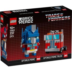 LEGO BRICKHEADZ 40803 ROBOT E VEICOLO OPTIMUS PRIME