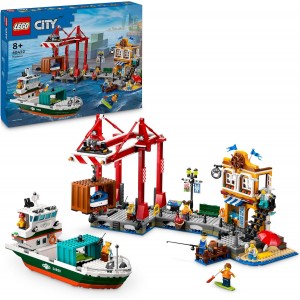 LEGO CITY 60422 PORTO E NAVE MERCI