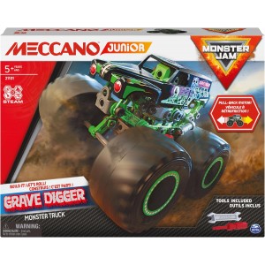 MECCANO JUNIOR 21101 MONSTER JAM GRAVE DIGGER