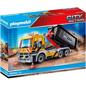 PLAYMOBIL CITY ACTION 70444 CAMION CON DUE CASSONI