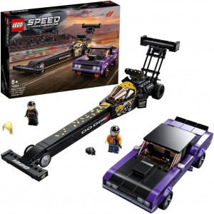 LEGO SPEED CHAMPIONS 76904 MOPAR DODGE//SRT TOP FUEL DRAGSTER e 1970 DODGE CHALLENGER T/A