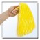 PON PON POMPON COLORATI CHEERLEADER MAJORETTE CARNEVALE - COLORE GIALLO