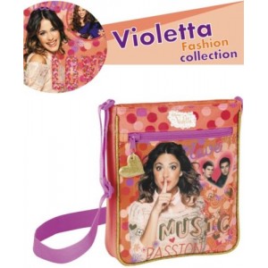 VIOLETTA DISNEY BORSA TRACOLLA VERTICALE DELUXE